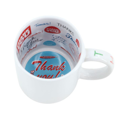 Hrnek s motivem děkuji