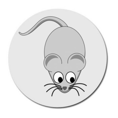 Podložka pod myš kulatá, tenká 200x3mm