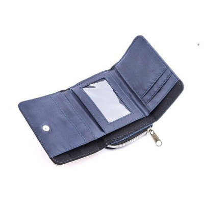 Džínová peněženka 12 x 9 cm