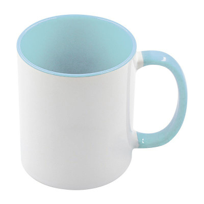 Hrnky (16 odstínů) 300ml barevný vnitřek a ouško