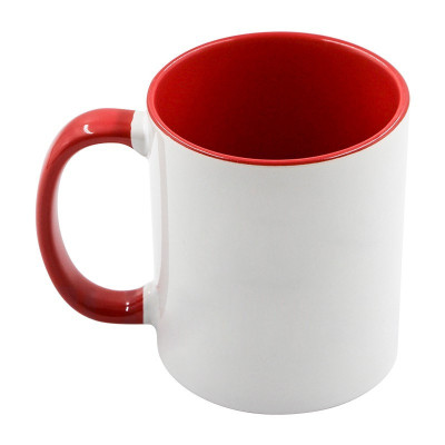 Hrnky (16 odstínů) 300ml barevný vnitřek a ouško