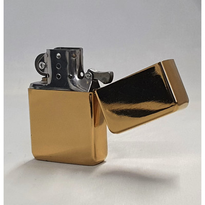 Benzínový nerez lesklý zapalovač