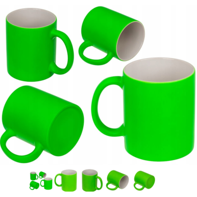 Hrnek fluorescenční sv-zelený