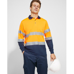 Pánská reflexní polokošile Polaris s dlouhým rukávem